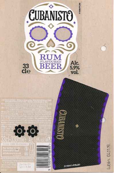 Cubanisto Rum Flavoured Beer