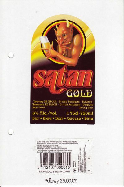 Satan Gold 0.75l