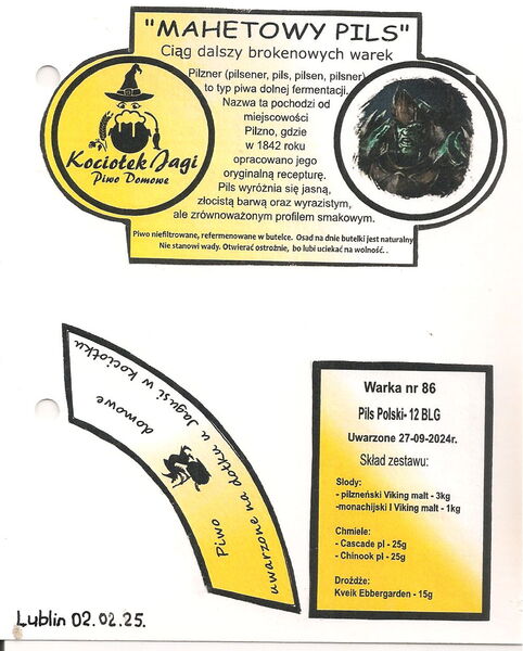 Kociołek Jagi Mahetowy Pils