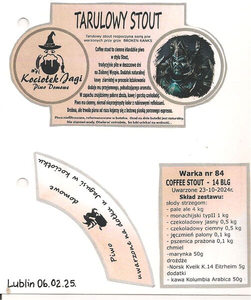 Kociołek Jagi Tarulowy Stout