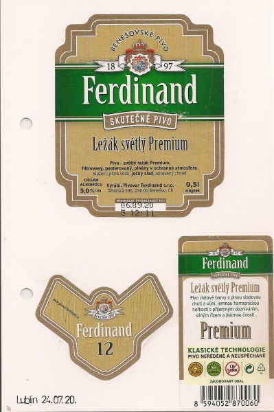 Ferdinand Lezak Svetly Premium