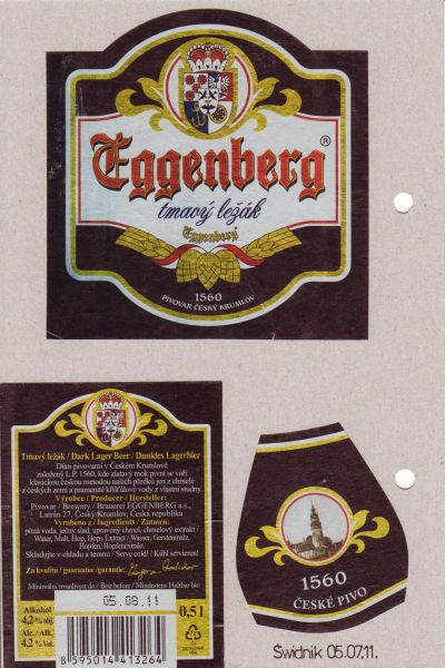 Eggenberg Tmavy Lezak