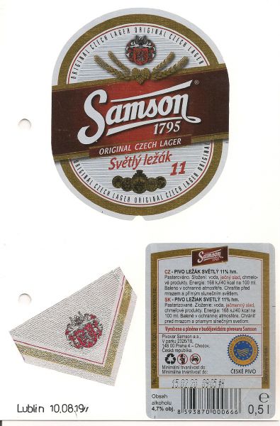 Samson 11 Svetly Lezak