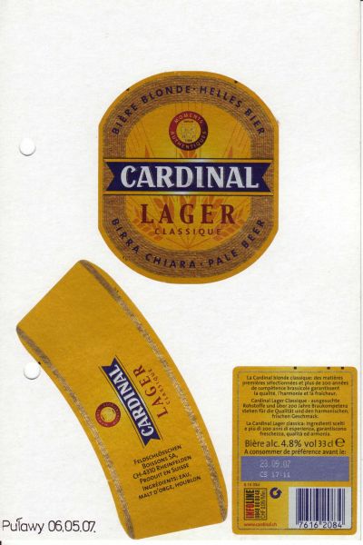 Cardinal Lager