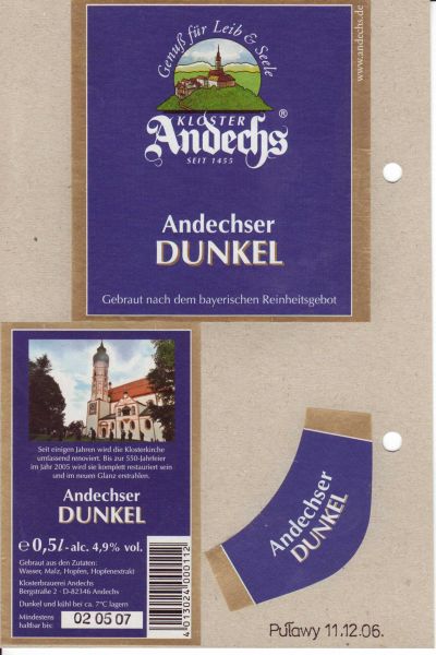 Andechser Dunkel