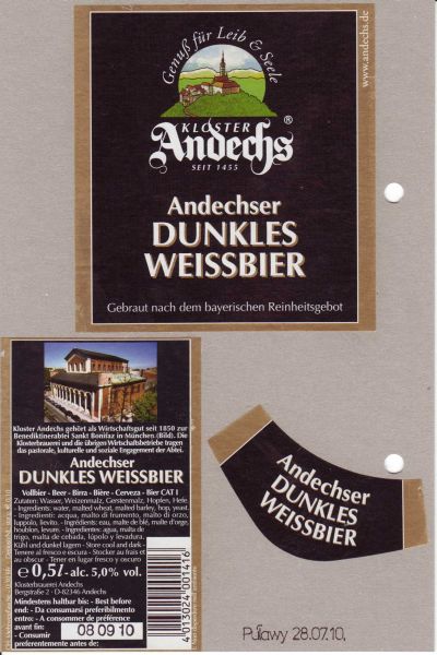Andechser Dunkles Weissbier