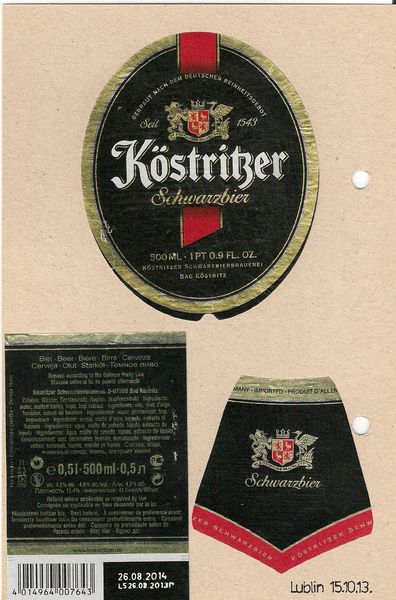 Kostrizer Schwarzbier