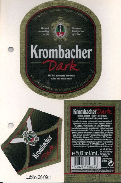 Krombacher Dark