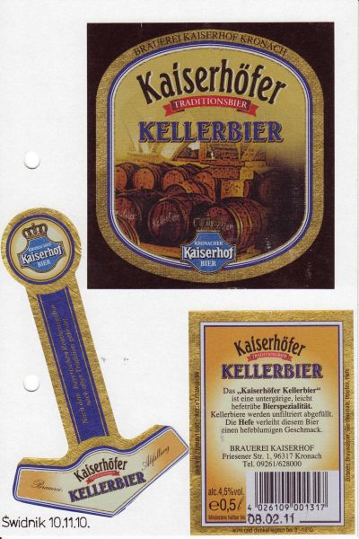 Kaiserhoffer Kellerbier