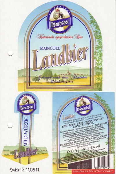 Maingold Landbier