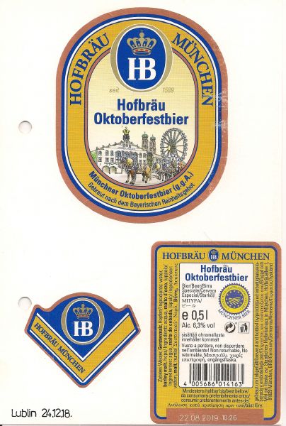 Hofbrau Oktoberfestbier