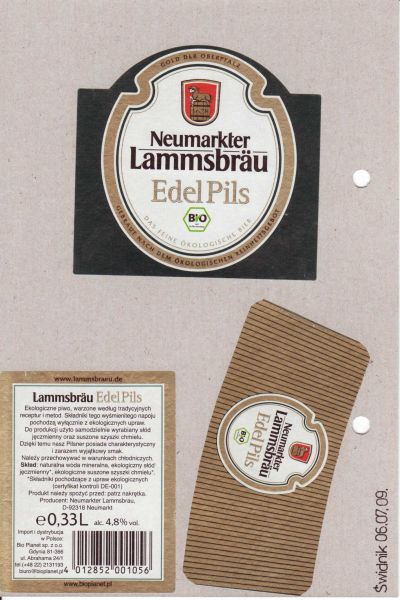 Neumarkter Lammsbrau Weisse