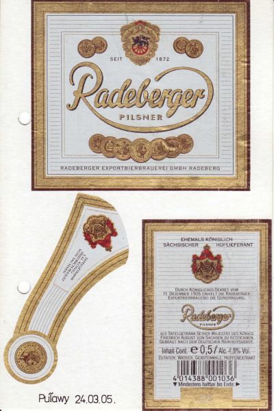 Radeberger Pilsner 0.5l