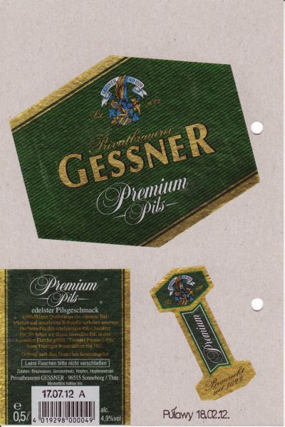 Gessner Premium Pils