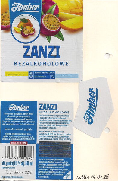 Amber Zanzi Bezalkoholowe