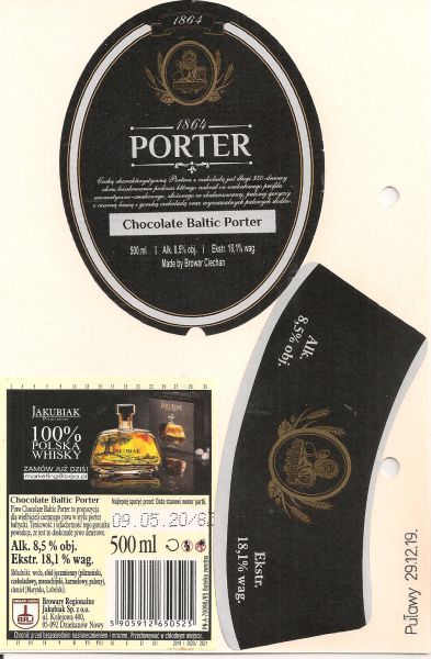 Ciechan Chocolate Baltic Porter