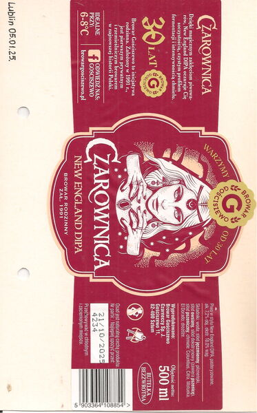 Gościszewo Czarownica New England DIPA