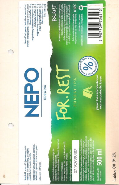 Nepo Brewing For Rest