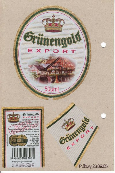 Grunengold Export