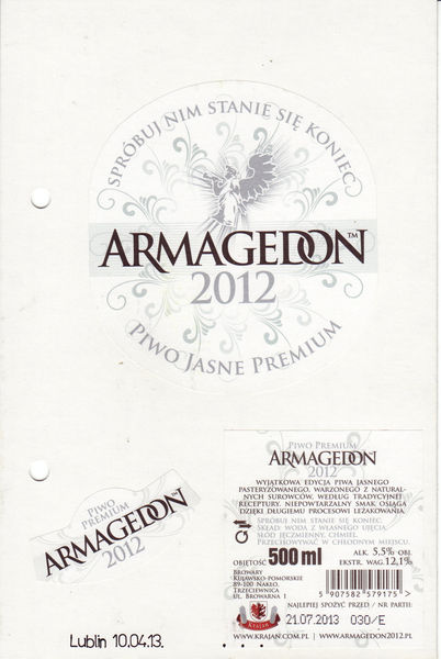 Armagedon 2012 Jasne