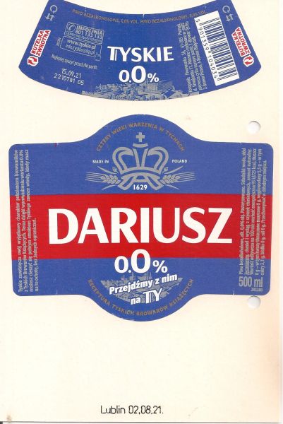 Tyskie 0,0% Dariusz