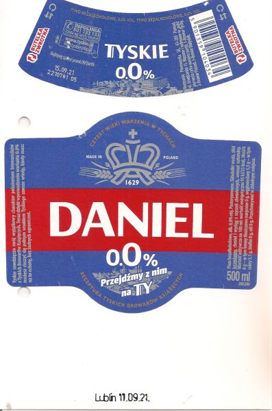 Tyskie 0,0% Daniel