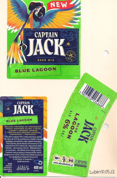 Captain Jack Blue Lagoon