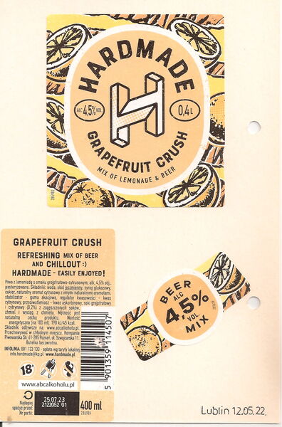 Hardmade Grapefruit Crush