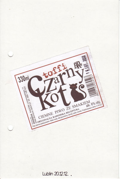 Czarny Kot Toffi