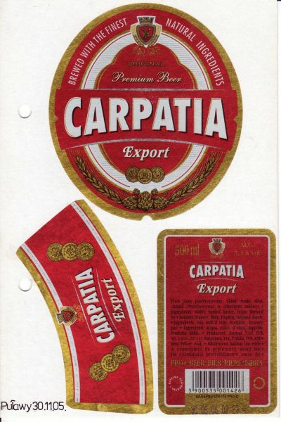 Carpatia Export