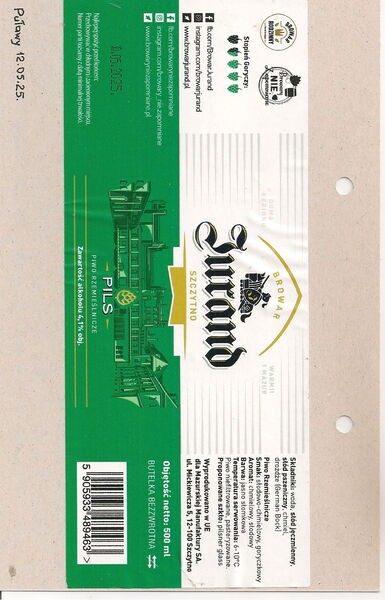 Browar Szczytno Jurand Pils