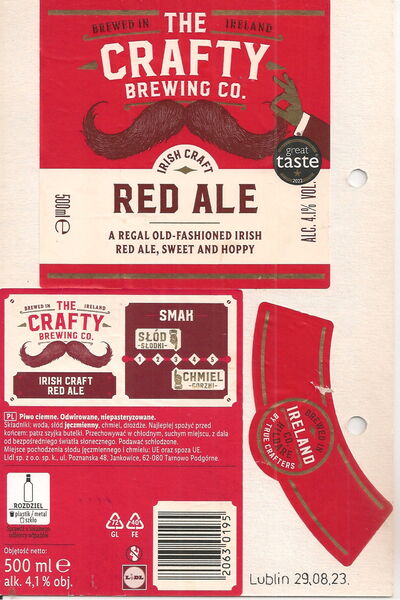 The Crafty Brewing Co. Red Ale