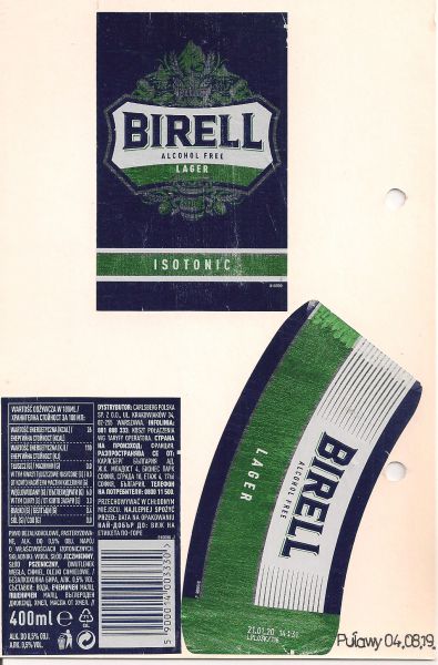 Birell Lager Isotonic
