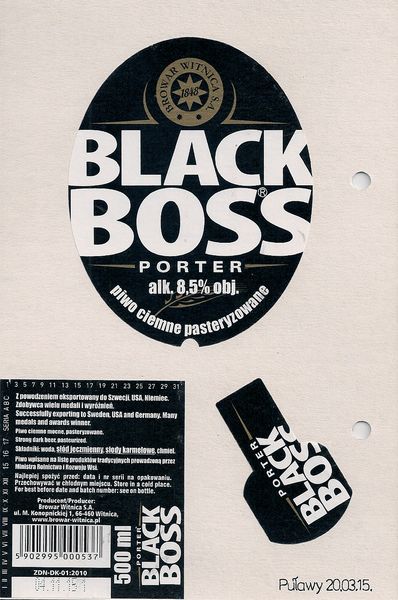 Black Boss Porter