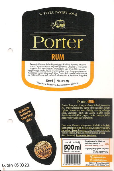 Porter Rum