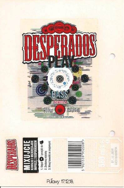Desperados Play Bass