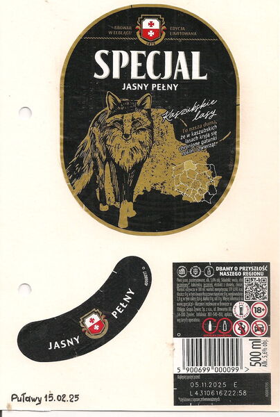 Specjal Jasny Pełny Kaszubskie Lasy