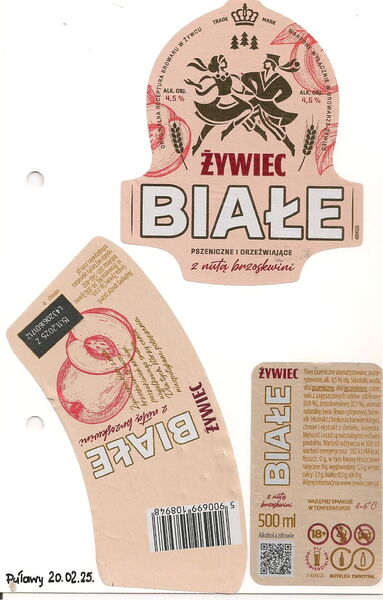 Żywiec Białe z Nutą Brzoskwini