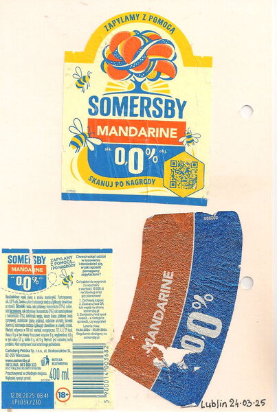 Somersby Mandarine 0,0%