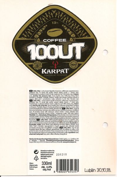 Karpat Coffee 100ut