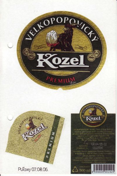 Velkopopovicky Kozel Premium