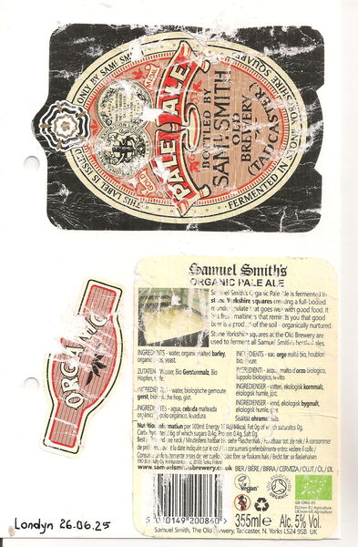 Samuel Smith Pale Ale
